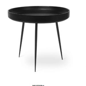 Mater bijzettafel zwart large