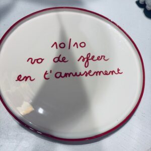 plateau 10/10 vo de sfeer en t amusement rood